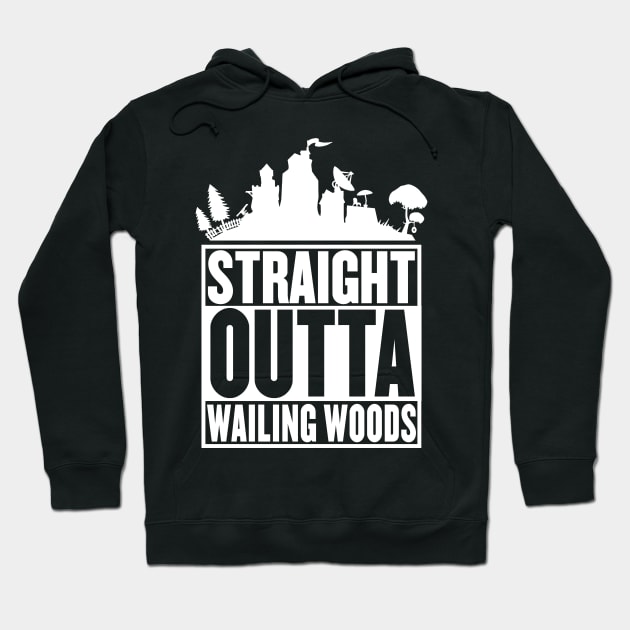 Straight Outta Wailing Woods  Battle Royale T-Shirt Hoodie by mangobanana